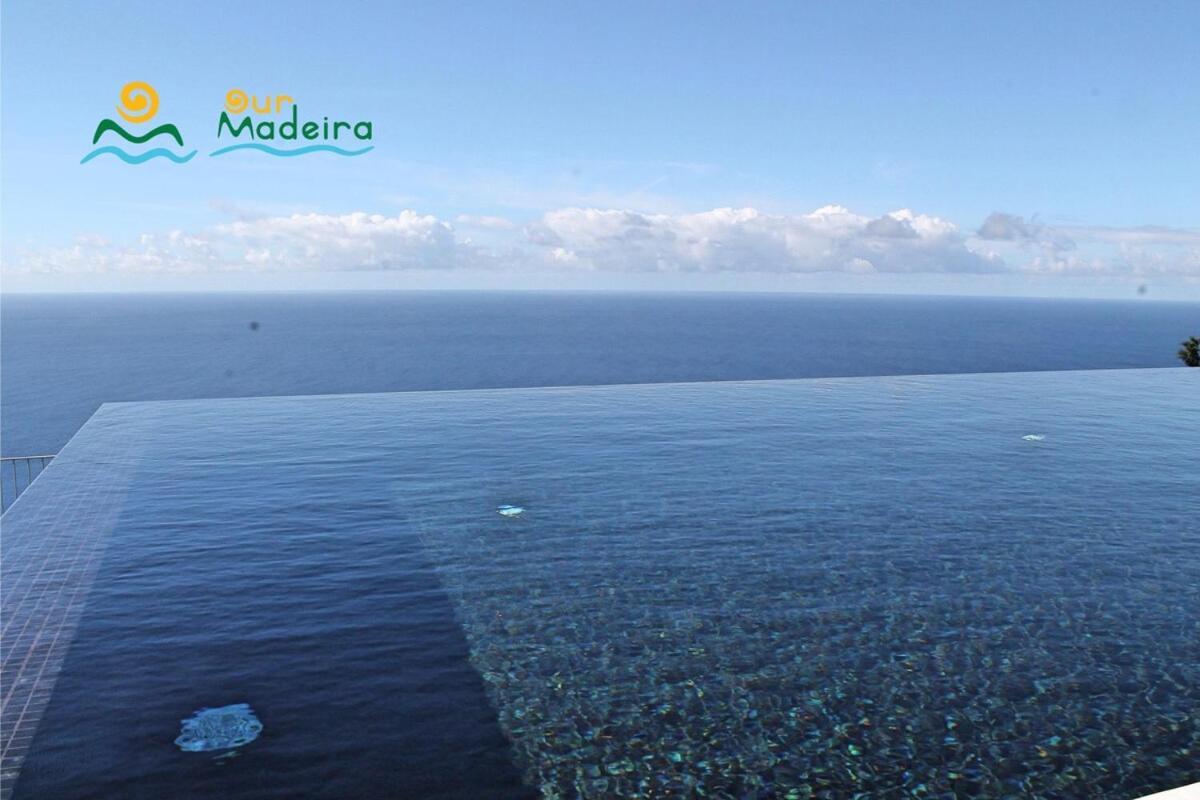 Villa Ourmadeira - Cliffscape, Panoramic Seaviews à Estreito Da Calheta Extérieur photo