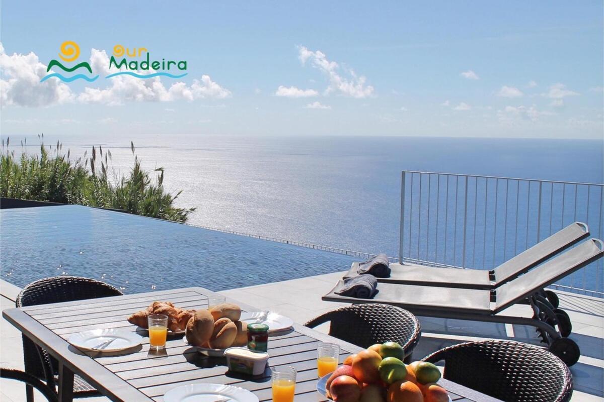 Villa Ourmadeira - Cliffscape, Panoramic Seaviews à Estreito Da Calheta Extérieur photo