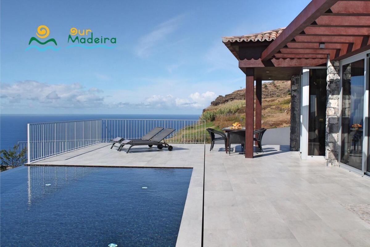 Villa Ourmadeira - Cliffscape, Panoramic Seaviews à Estreito Da Calheta Extérieur photo
