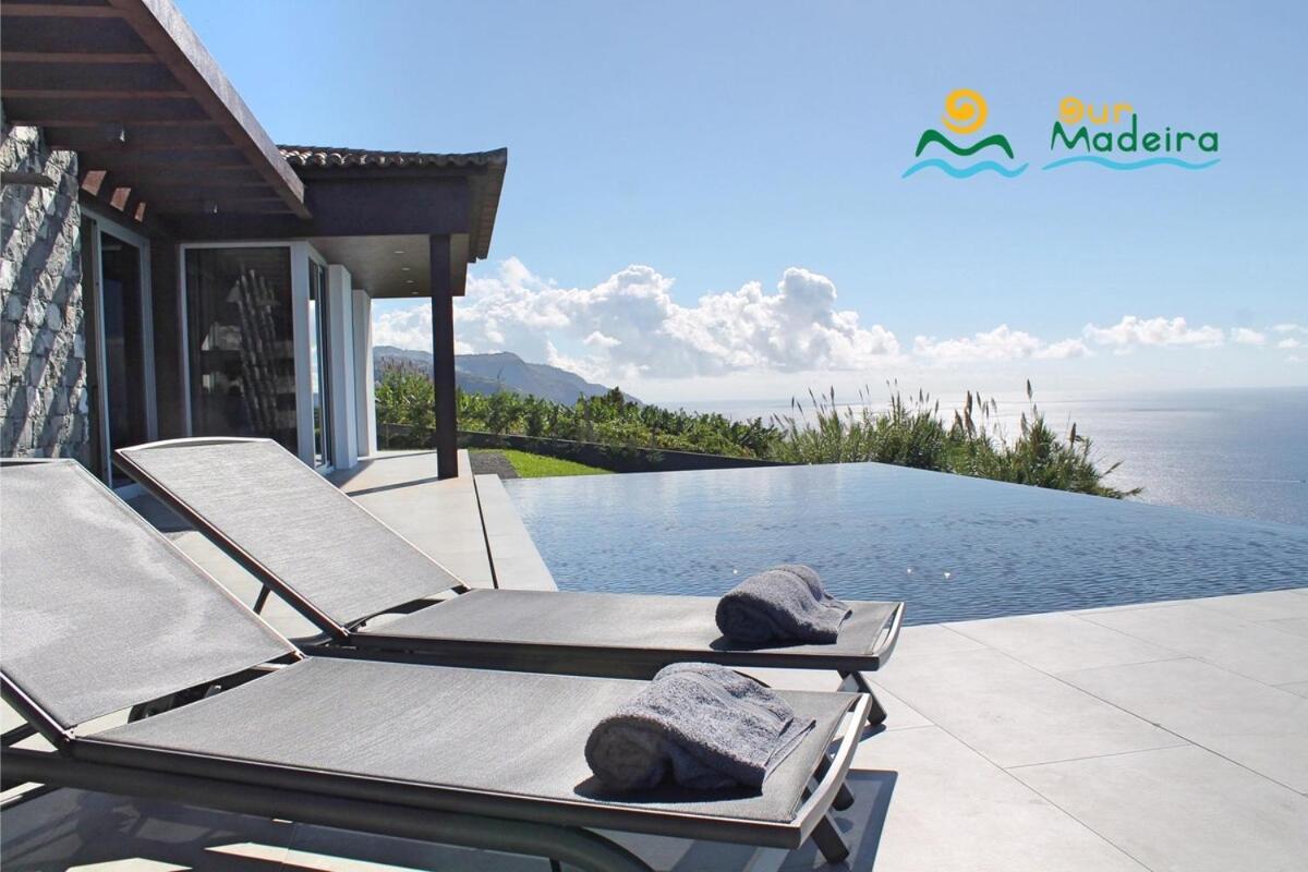 Villa Ourmadeira - Cliffscape, Panoramic Seaviews à Estreito Da Calheta Extérieur photo