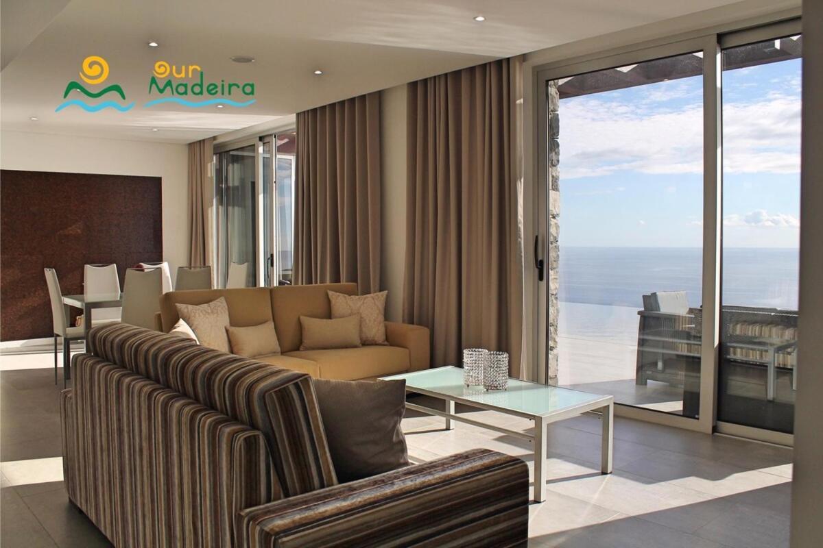 Villa Ourmadeira - Cliffscape, Panoramic Seaviews à Estreito Da Calheta Extérieur photo