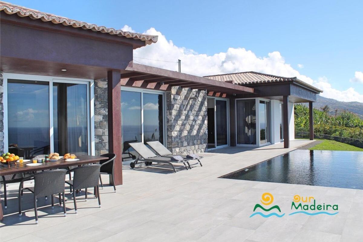 Villa Ourmadeira - Cliffscape, Panoramic Seaviews à Estreito Da Calheta Extérieur photo